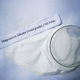 Форма частицы порошка фильтра для масла силиката магния белая для зажаренной еды